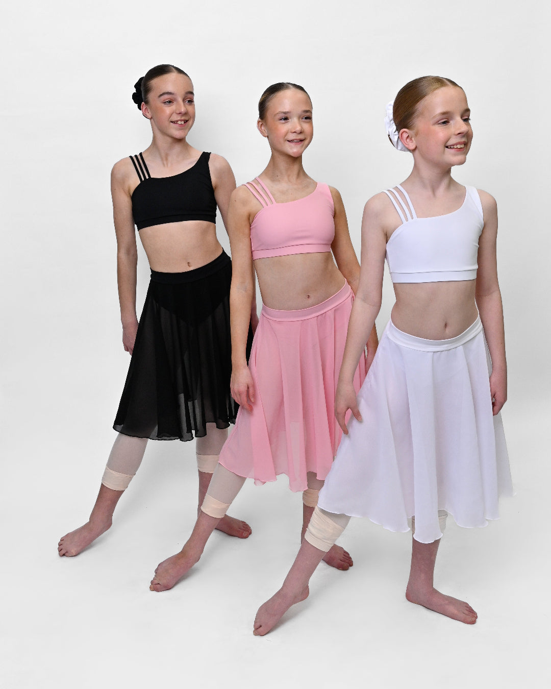 Total Dance Studio Wear Mastery Dance Skirt - Hi Multi Chiffon - View 8