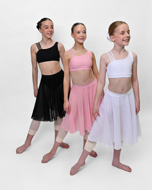 Total Dance Studio Wear Mastery Dance Skirt - Hi Multi Chiffon - View 8
