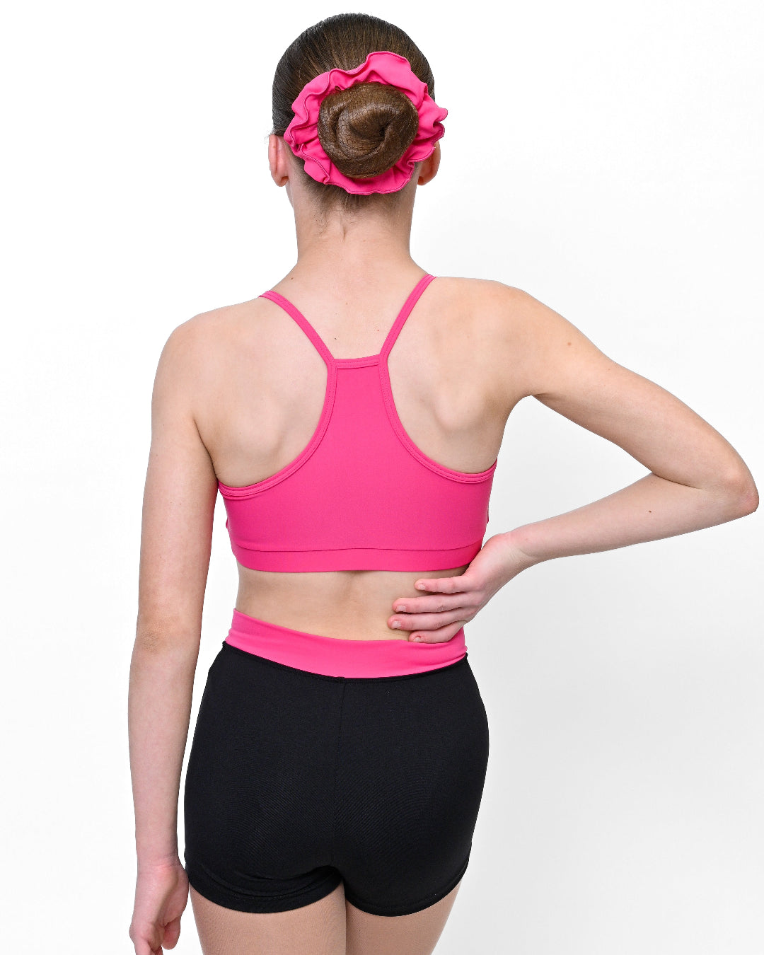 Total Dance Studio Wear Essential V Band Short - Coloured Band - Shorts - View 6