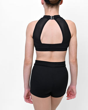 Total Dance Studio Wear Essential V Band - Dance Short - Shorts - Back