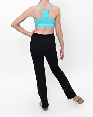Total Dance Studio Wear Essential V Band - Straight Dance Pant - Leggings - Detail
