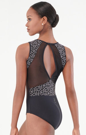 Wear Moi Valentia Jacquard and Tulle Leotard - Leotards