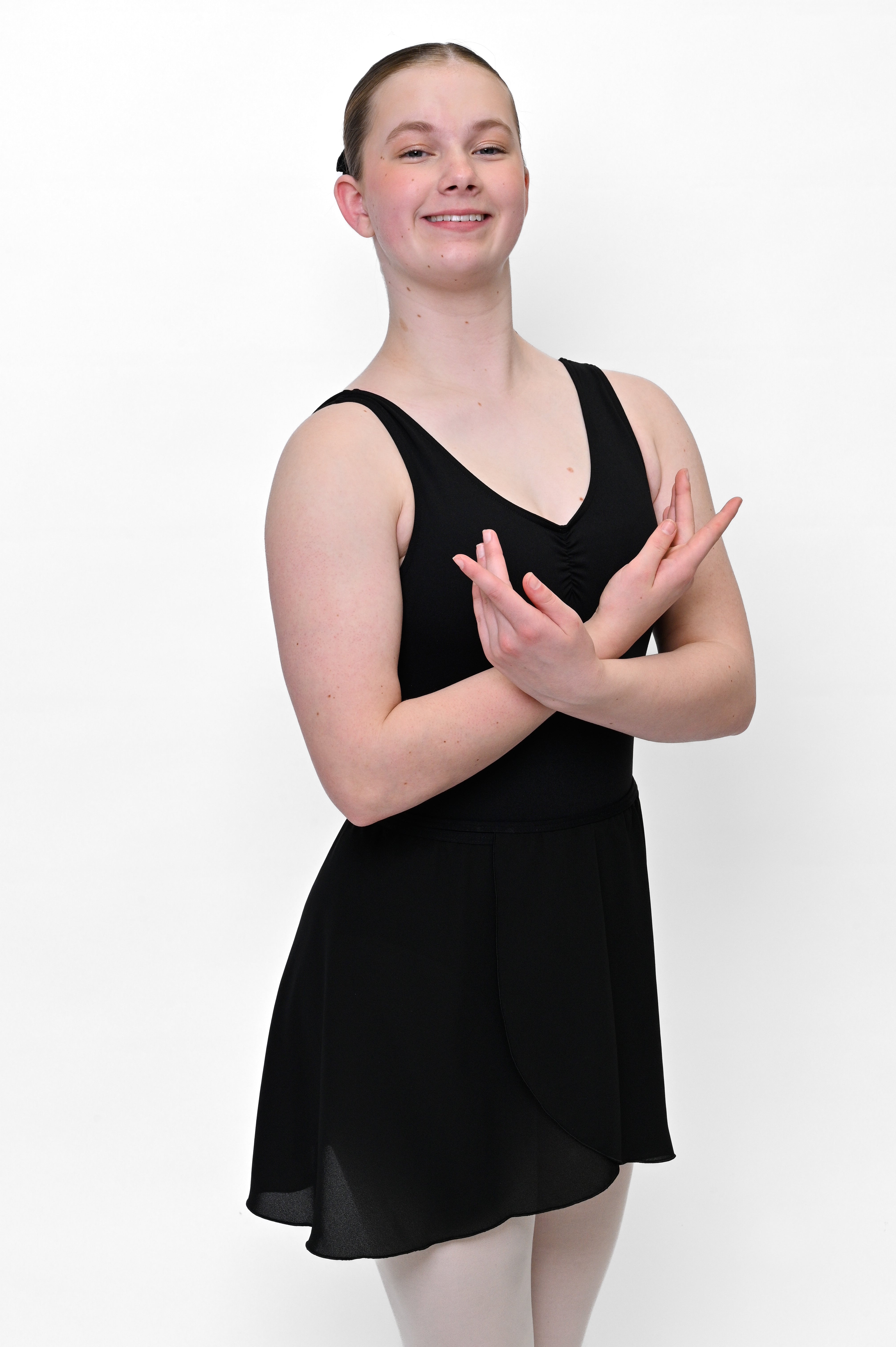 Total Dance Studio Wear Traditional Georgette Wrap Skirt - Ballet Wrap Skirt