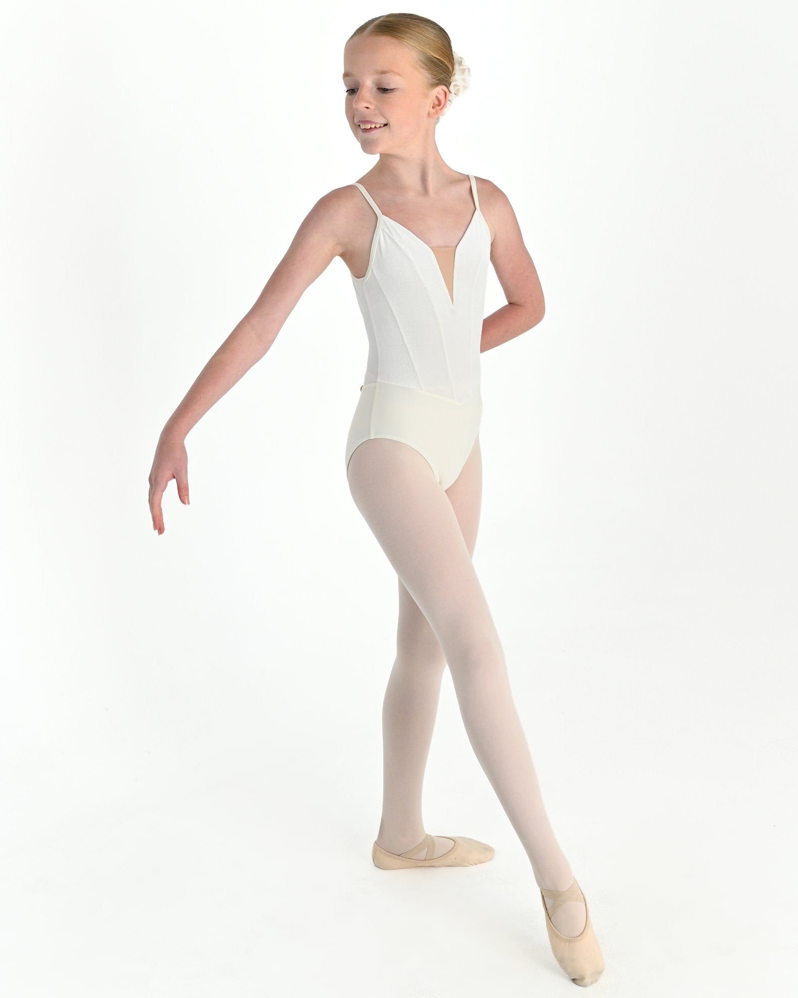 Aurora Leotard - Ivory