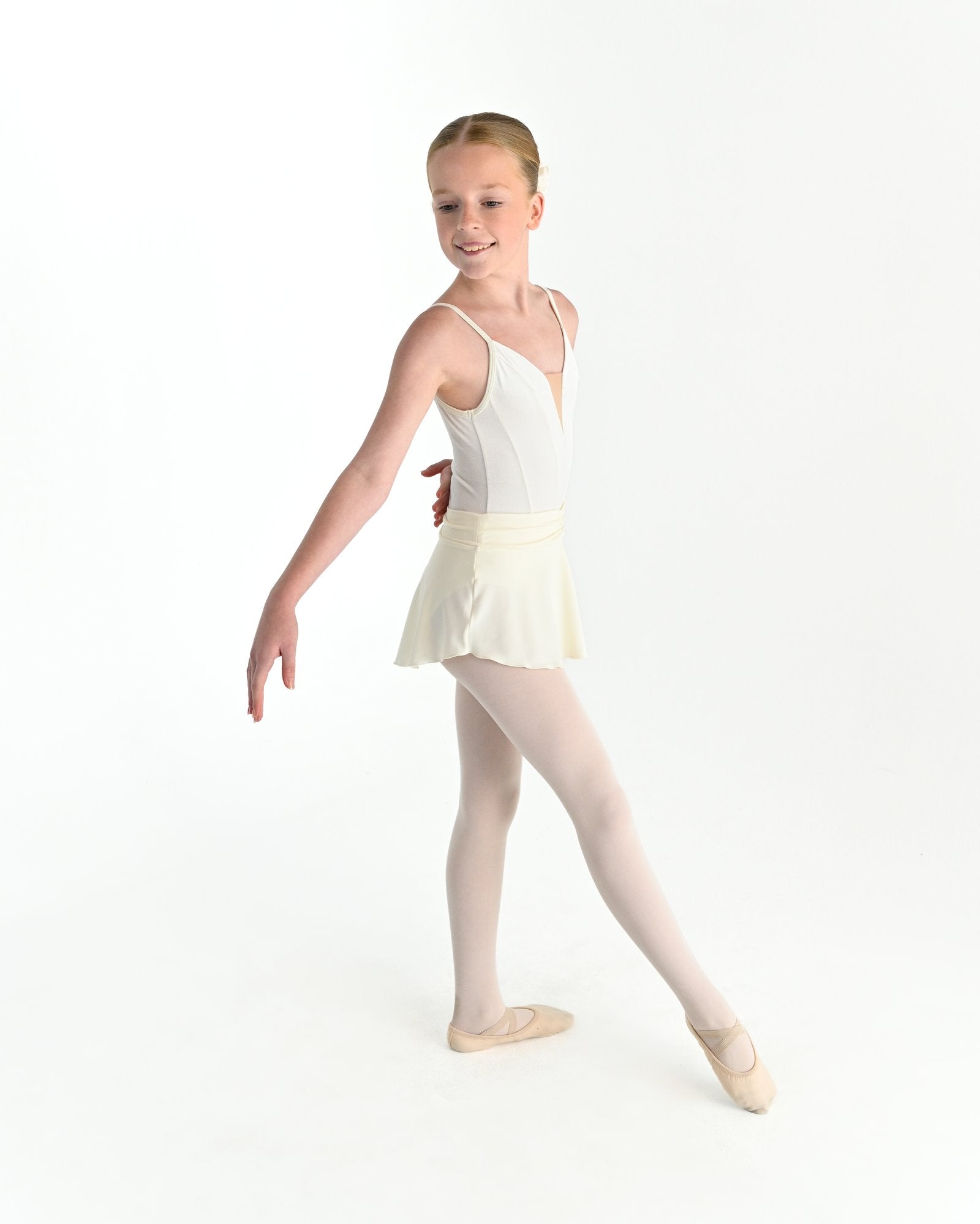 Aurora Leotard - Ivory 3