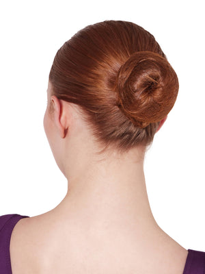 Bunheads Hair Nets Auburn - 3 Pack Fine Mesh Bun Nets - Side
