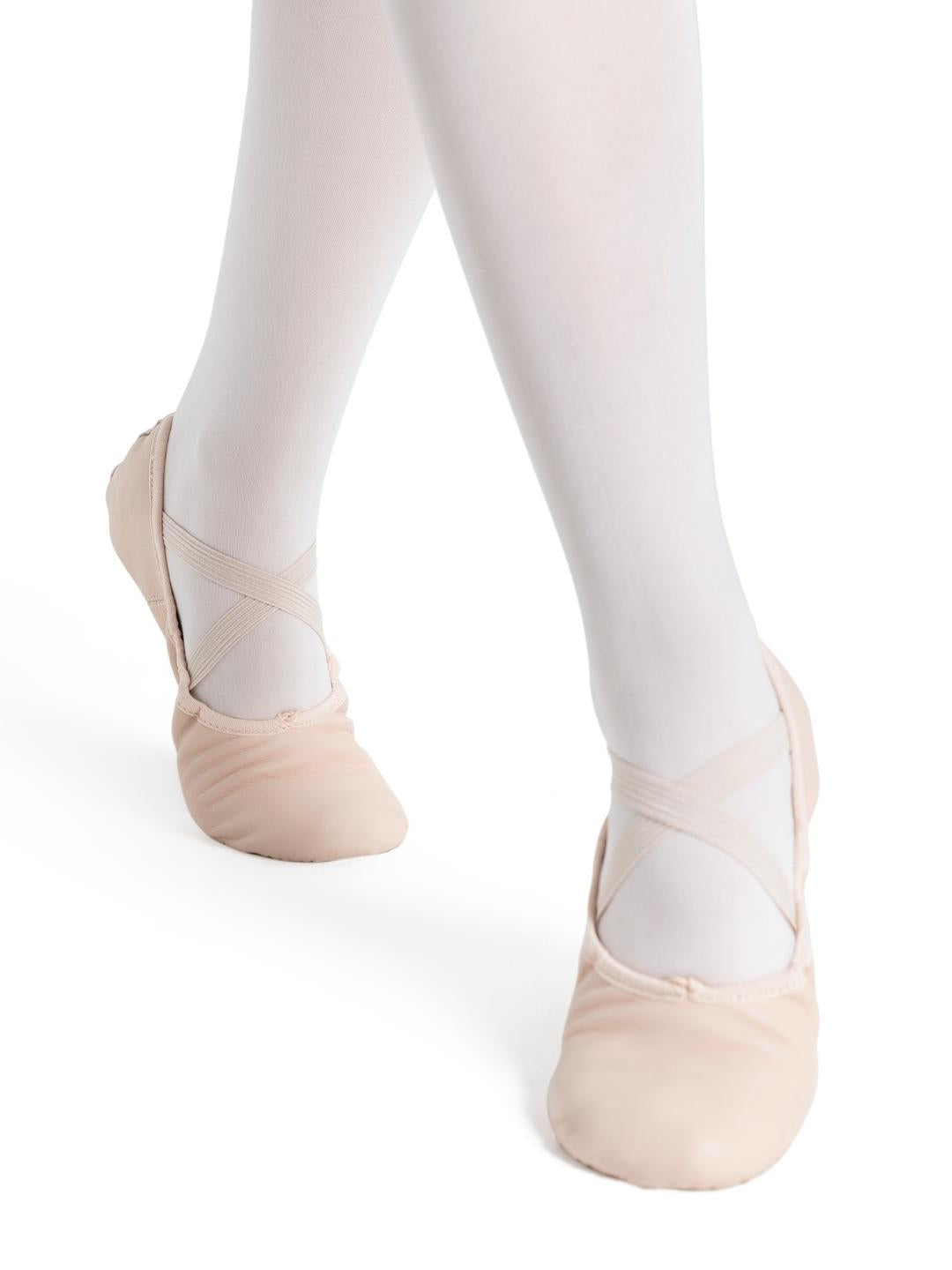 Capezio Juliet Leather Split-Sole - Childs - Ballet shoes - Side