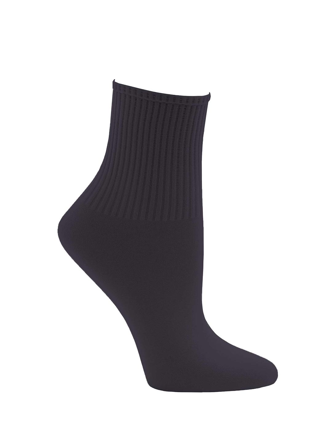 Capezio Ribbed Ballet Sock - Socks - Side