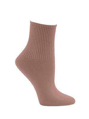 Capezio Ribbed Ballet Sock - Socks - Detail