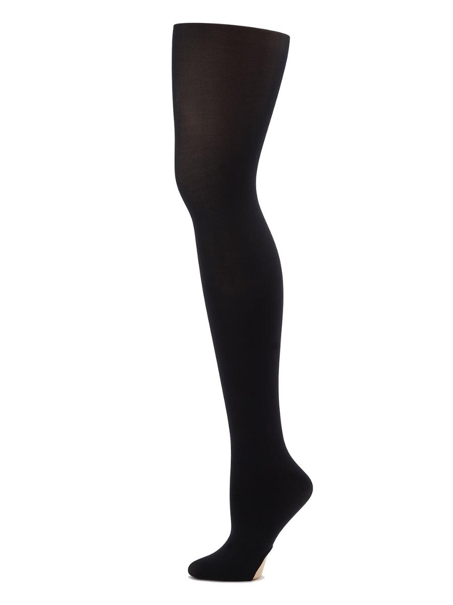 Capezio Ultra Soft Self Knit Waistband Transition Tight - Adult - Dance Tights - Close-up
