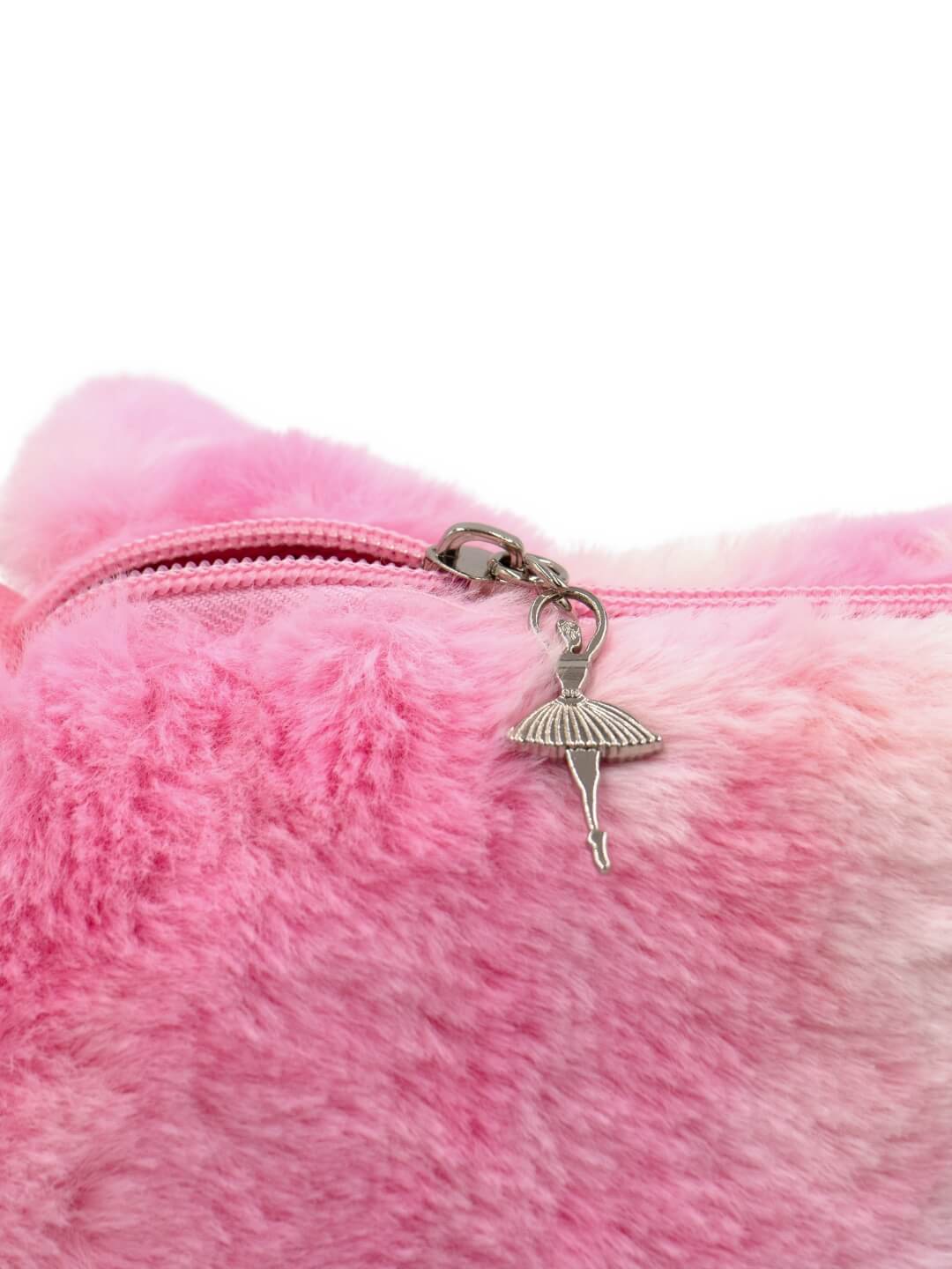Capezio Faux Fur Dance Duffel Bag - Dance Bag - Detail