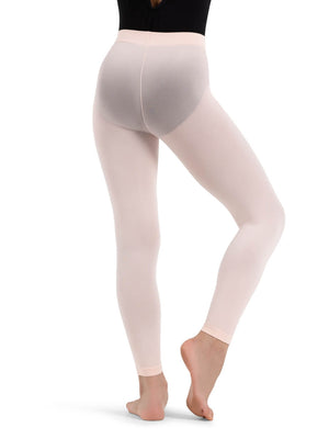 Capezio Footless Tights with Self Knit Waist Band - Childs - View 6