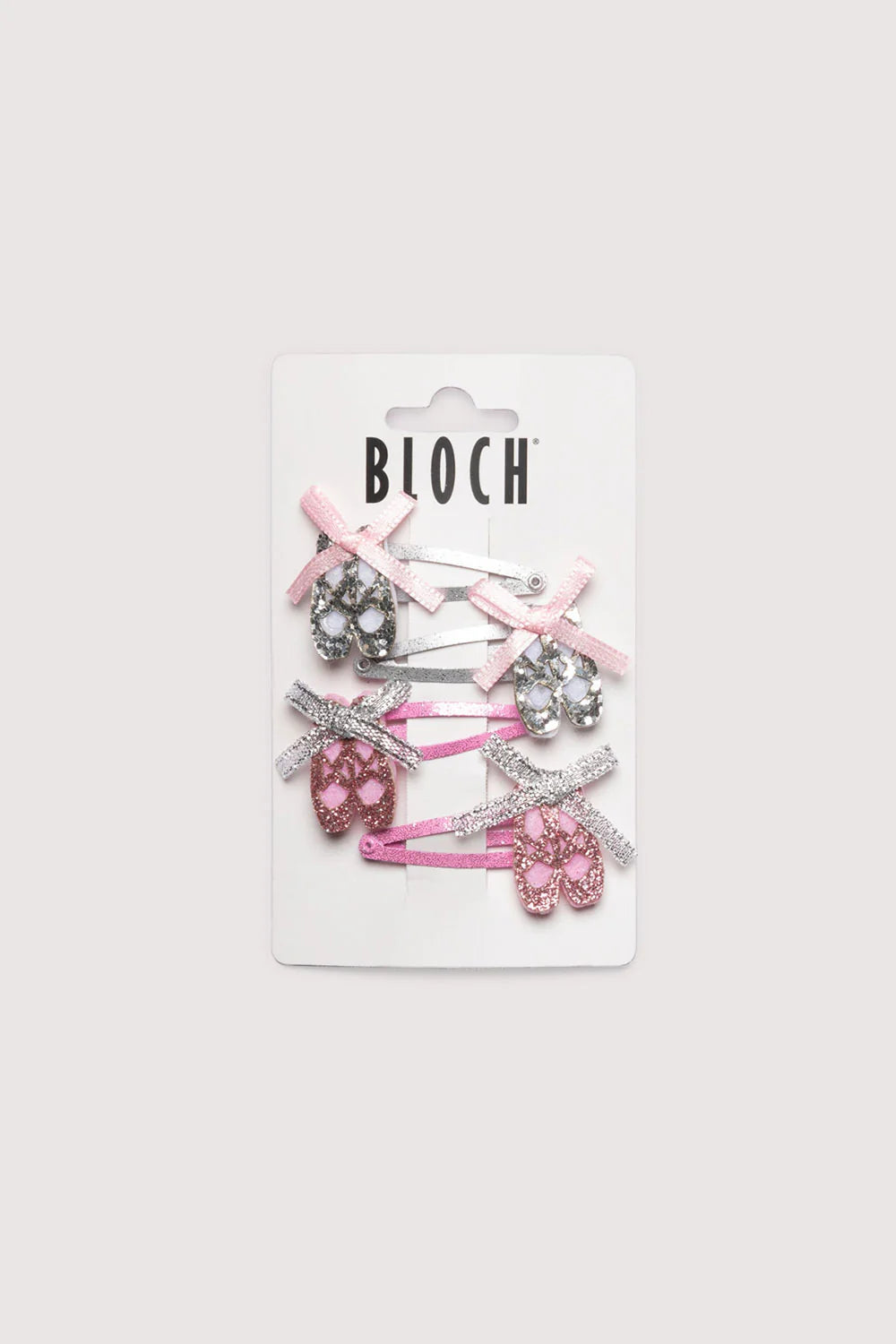Bloch Ballet Shoe Hair Clips - Back