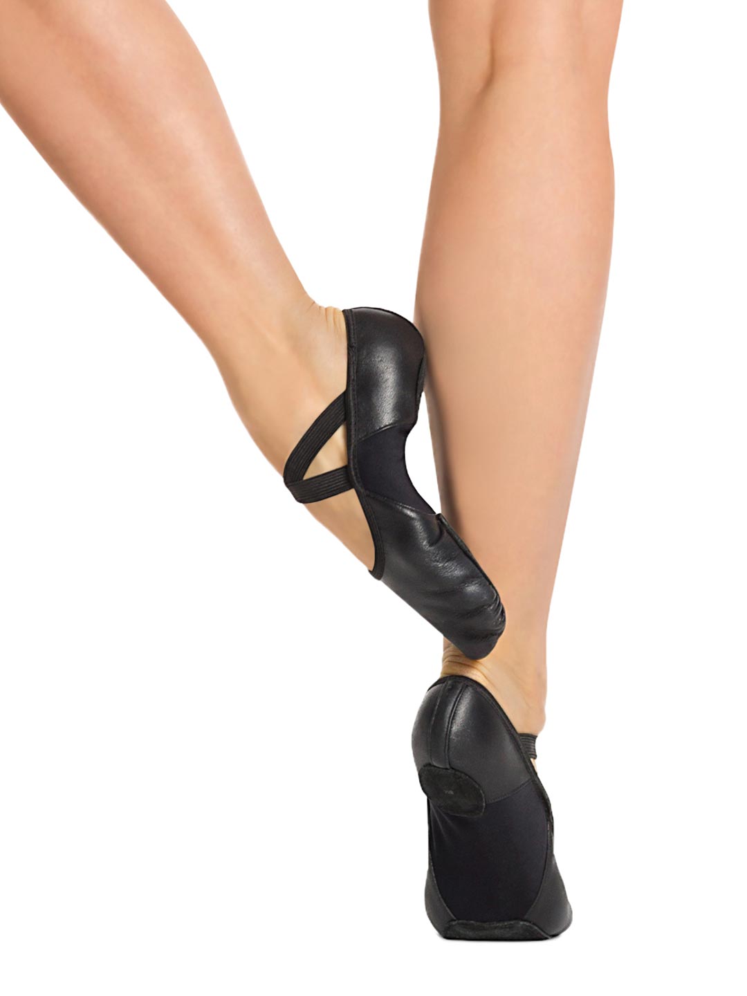 Capezio Hanami - Leather Ballet Shoe - Adult - Light Pink - Ballet shoes - Side