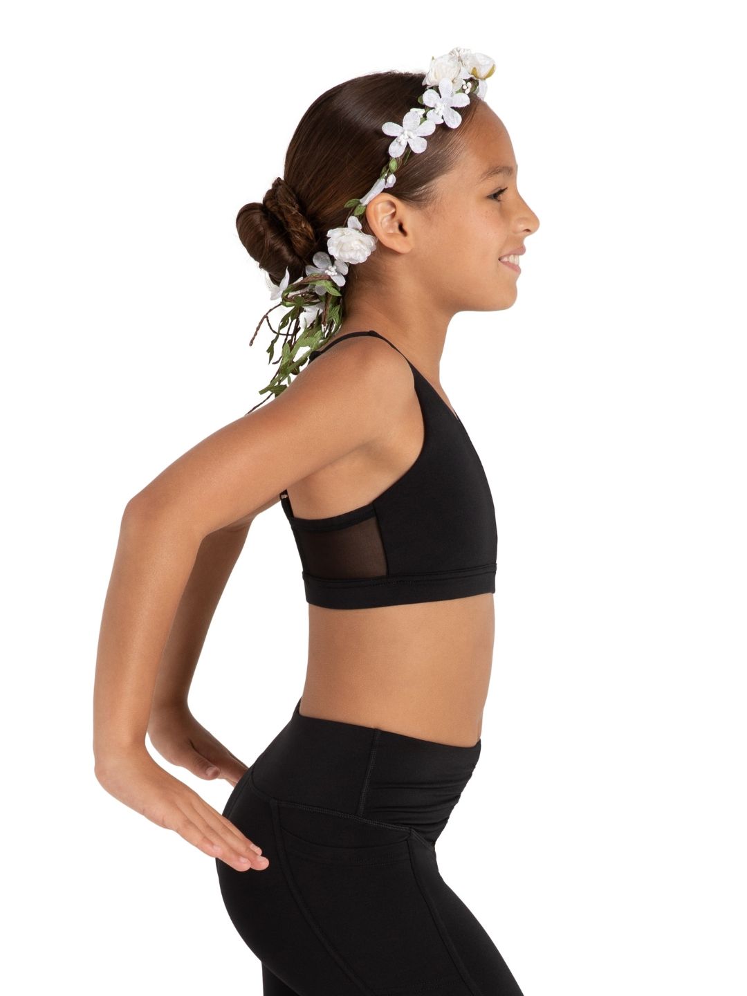 Capezio Irish Mesh Bra Crop Top - Dance Crop top - View 6