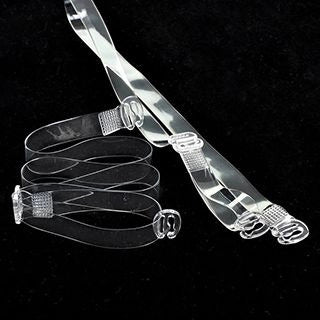 Mad Ally Clear Shoulder Straps - Clear Bra strap