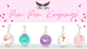 Mad Ally Pom Pom Keyring