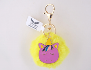 Mad Ally Pom Pom Keyring - Back
