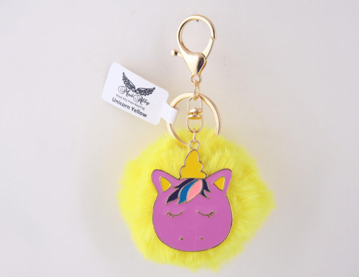 Mad Ally Pom Pom Keyring - Back