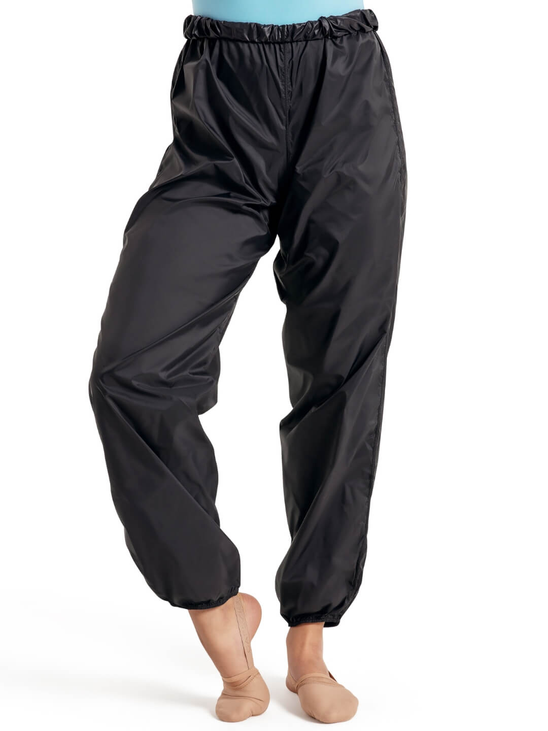 Capezio Rip Stop Warm Up Pants - Black - Rip Stop Pants