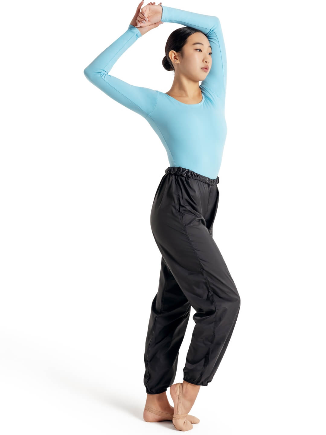 Capezio Rip Stop Warm Up Pants - Black - Rip Stop Pants - Back