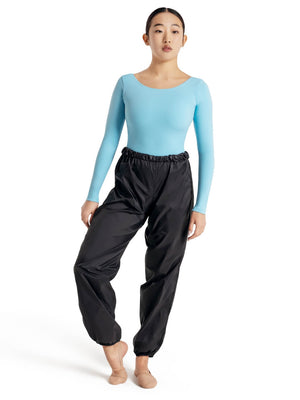 Capezio Rip Stop Warm Up Pants - Black - Rip Stop Pants - Detail