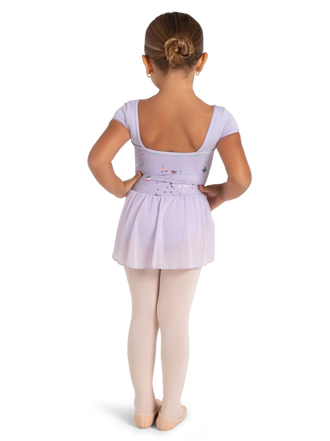 Capezio Stellar Short Sleeve Dress - Ballet Dress - View 6
