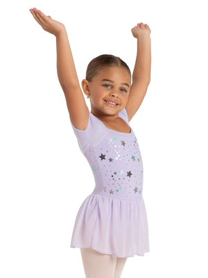 Capezio Stellar Short Sleeve Dress - Ballet Dress - View 8