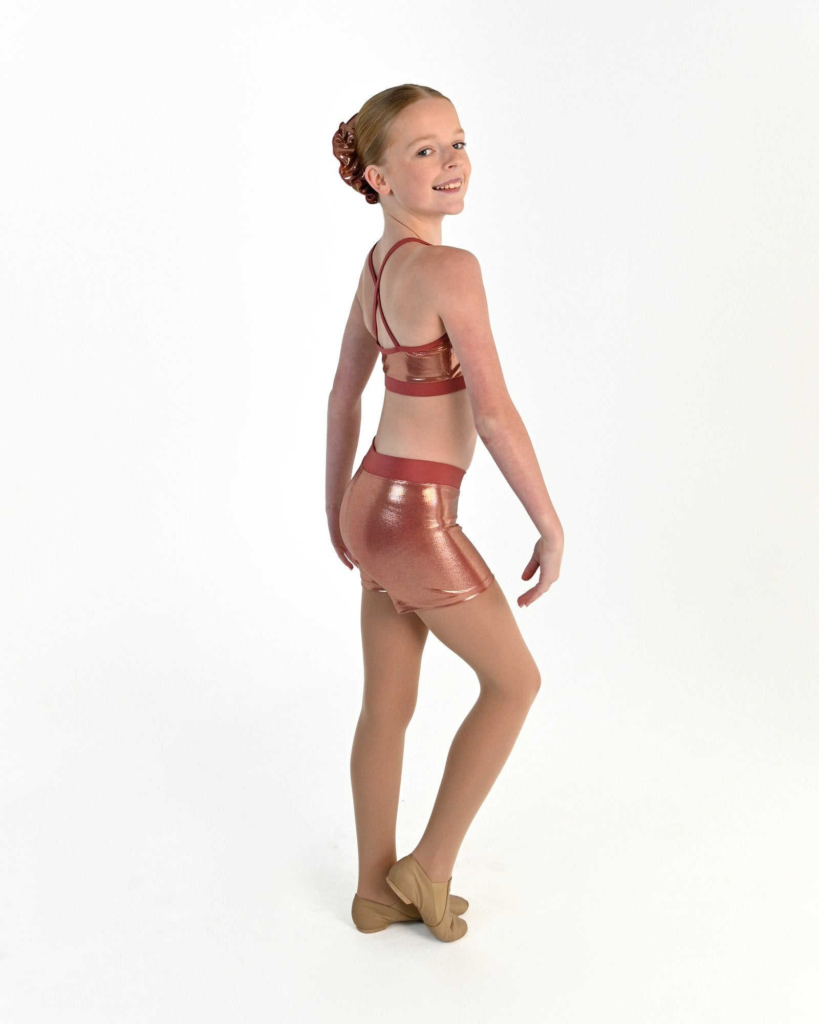 Vibe Crop Top - Rose Gold 2
