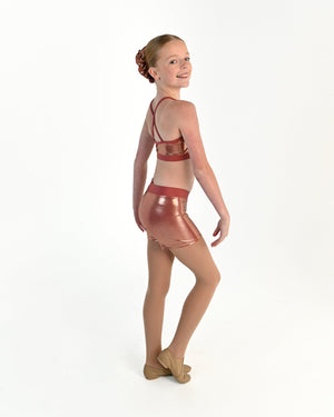 Vibe Crop Top - Rose Gold 2
