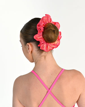 Vibe Mystique hair scrunchie in Electric Pink