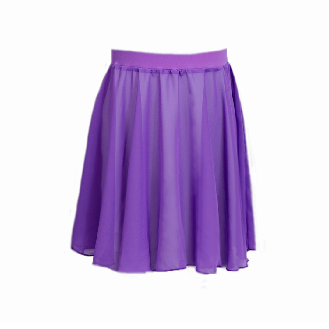 Total Dance Australia Childs Full Circle Skirt - Knee Length - Chiffon/Georgette - Girls Ballet Circle skirt