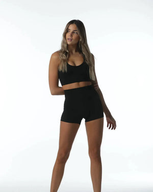Diamond Active Motion Hi-Rise Short Adult - Black - Shorts