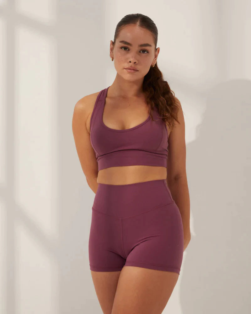 Diamond Active Motion Hi-Rise Short Adult - Grape - Shorts - Side