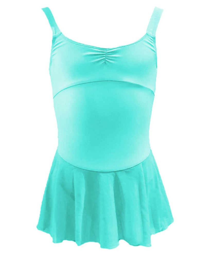 Total Dance Studio Wear Amanda Thin Strap Panel Front Leotard Child & Adult - Leotards - Detail