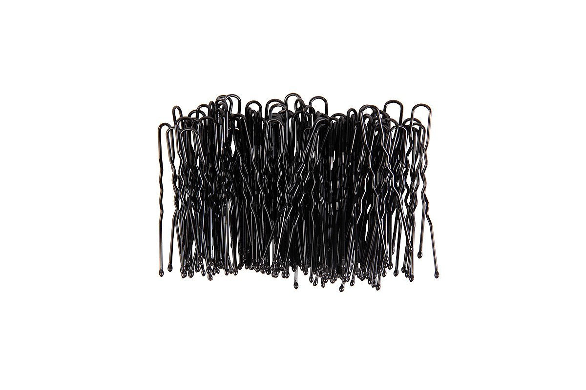 KySienn Ripple Pins 50 Pack 4.5cm Black - Bun Pins