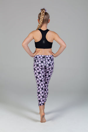 Scout Active Mila Eco Friendly Racer Back Crop Girls - Luna - Detail