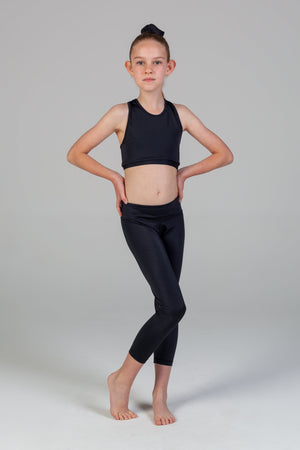 Scout Active Lyla Eco Friendly Wide Waist Band 7/8 Legging Girls - Luna
