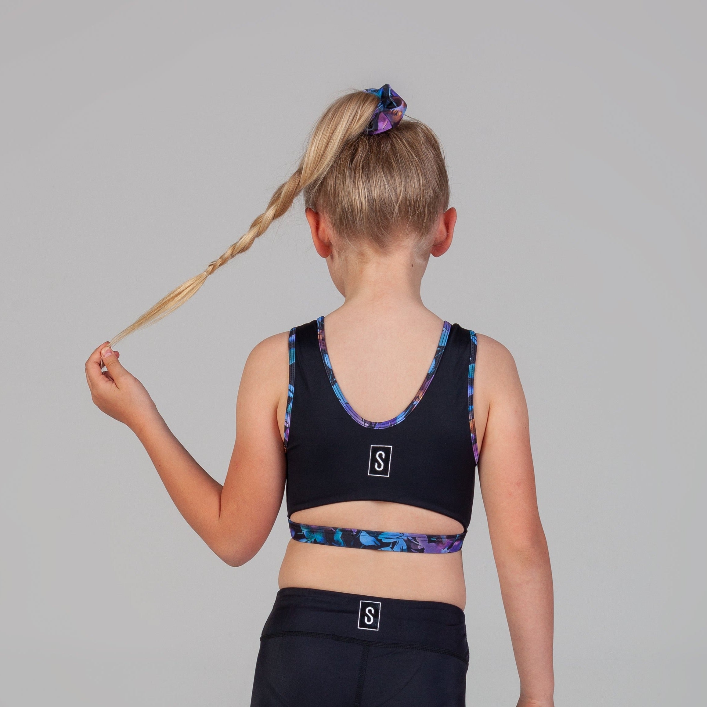Scout Active Indy Eco Friendly Strap Back Crop Girls - Florida Floral - Back