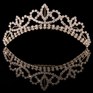 Mad Ally Medium Crystal Tiara - Back