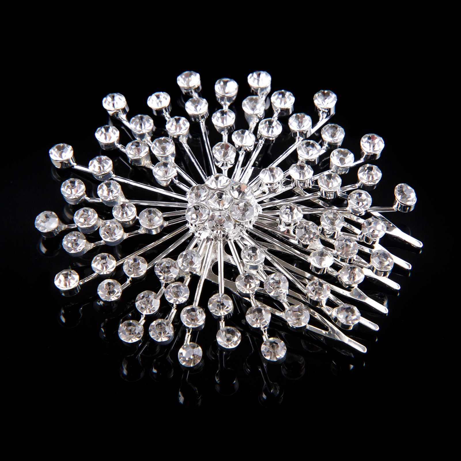 Mad Ally Rhinestone Spray Comb - Hair Comb