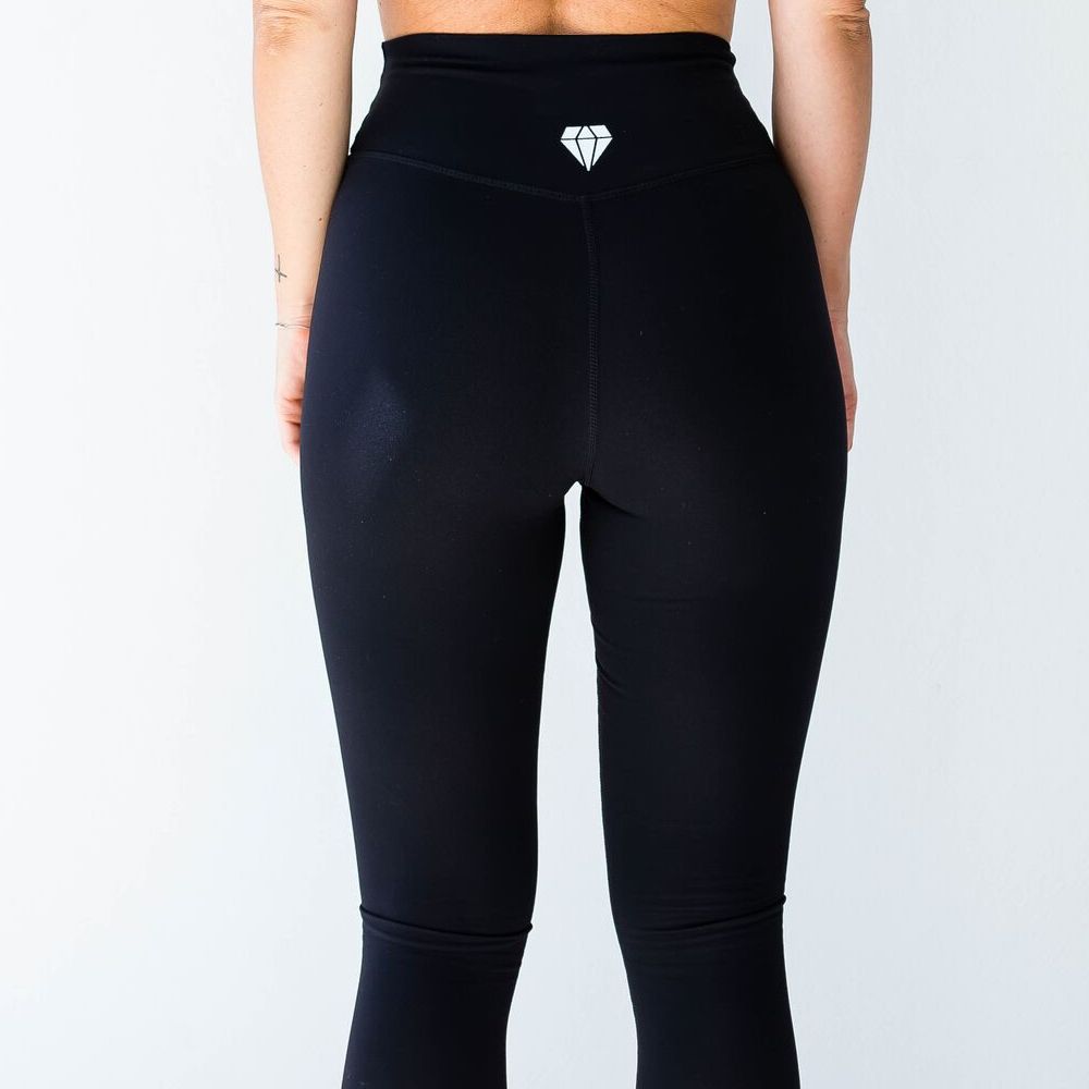 Diamond Active Performance Legging - Black - Leggings - Back