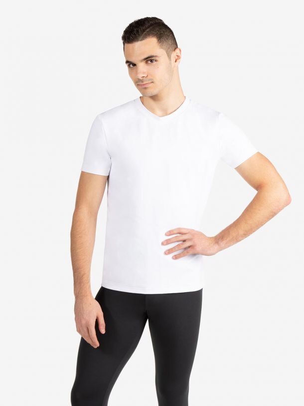 Capezio Studio Collection Crew Neck Tee - T Shirt - Side