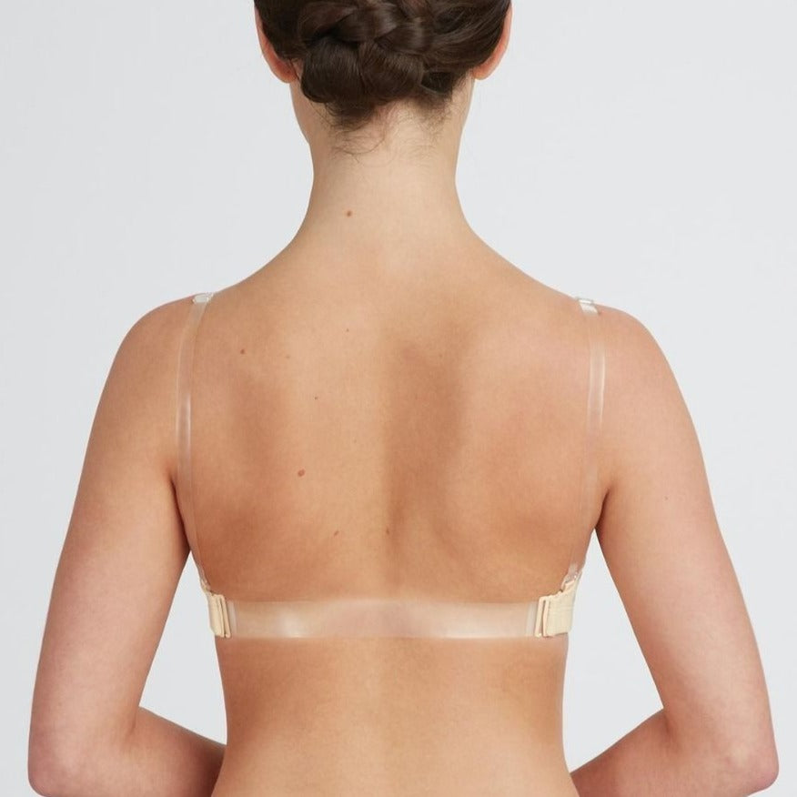 Capezio Back Straps - Clear (2 Pack) - Clear Bra strap