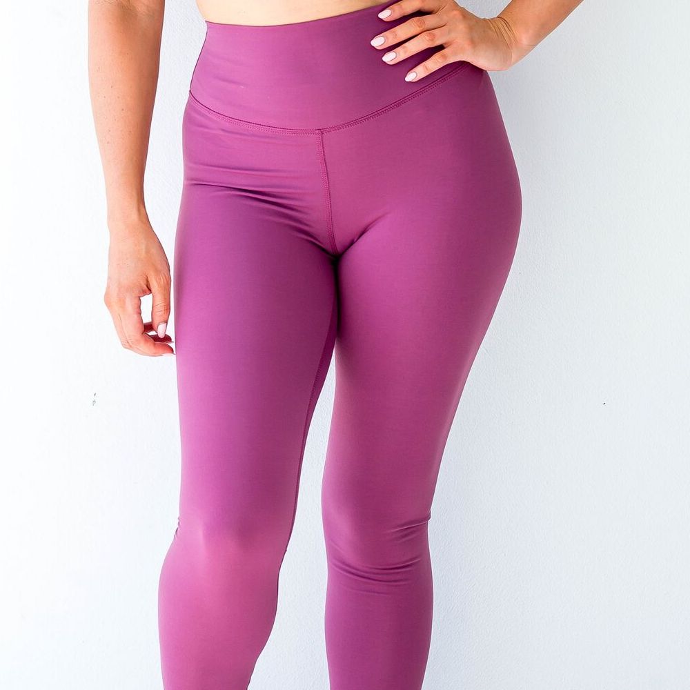 Diamond Active Performance Legging - Grape - Leggings