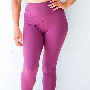 Diamond Active Performance Legging - Grape - Leggings